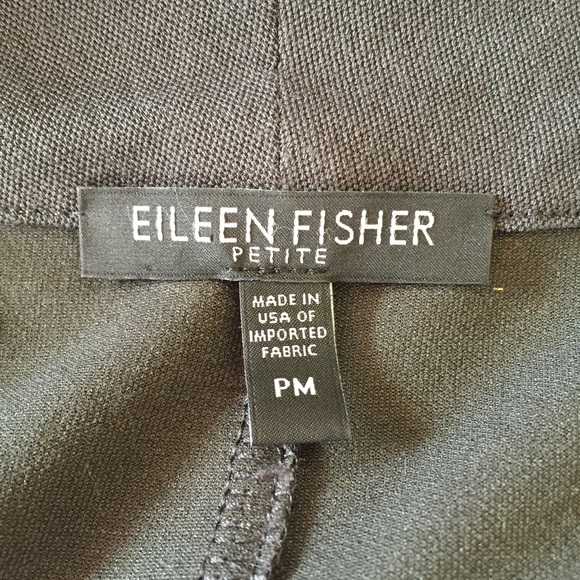 Eileen Fisher Color Block Drape Jacket - Picture 6 of 6